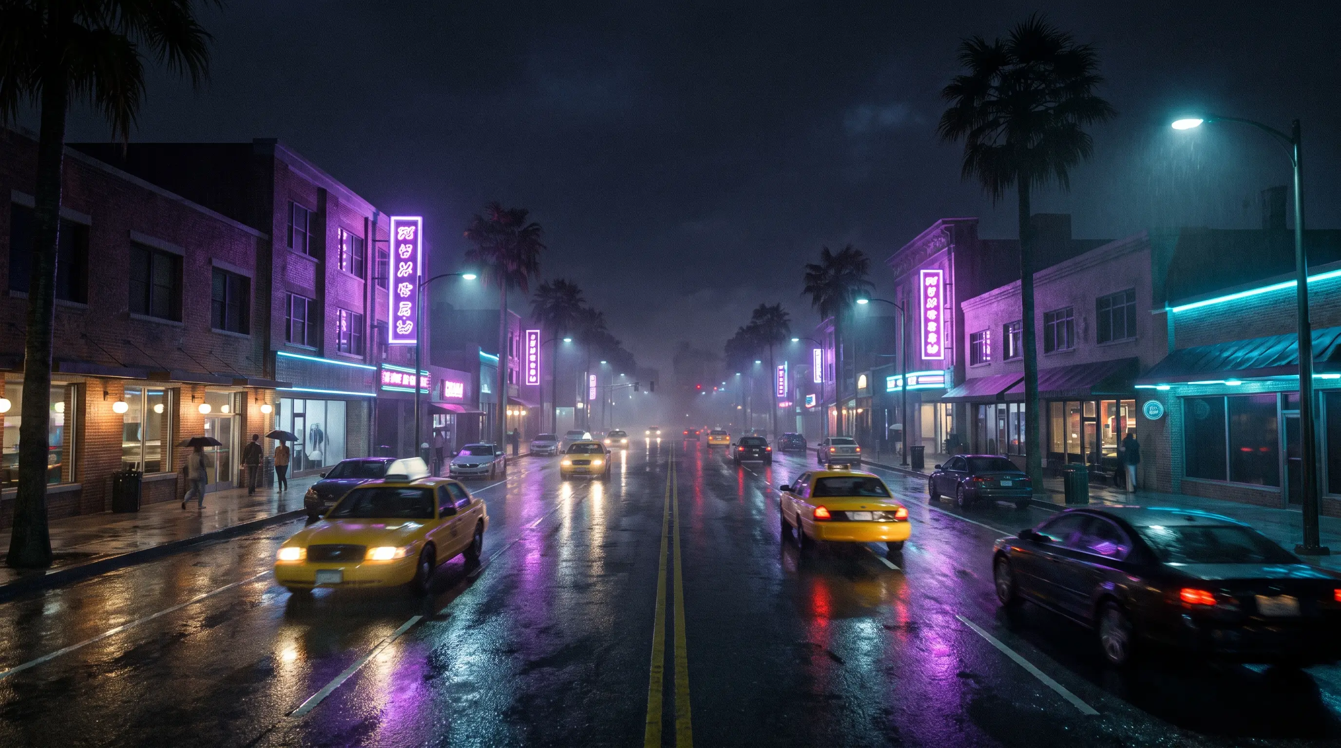 Neon Downtown